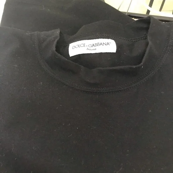 Dolce & Gabbana D&G Logo Vintage 90s Top T-Shirt Stretch Long Tunic Short Sleeve - Picture 7 of 15